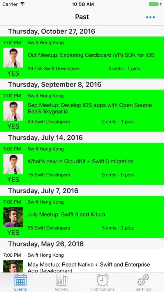 HK Meetup for Swift স্ক্রিনশট
